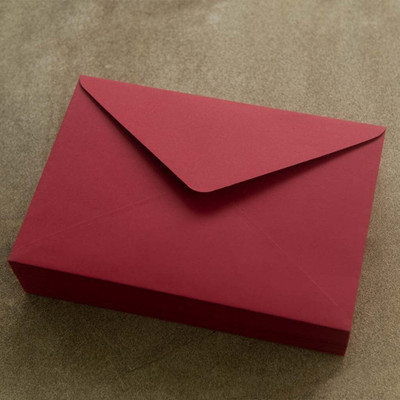 AccuPrints wine 5 x 7 Pack of 25 Envelopes(Pack of 25 Maroon)