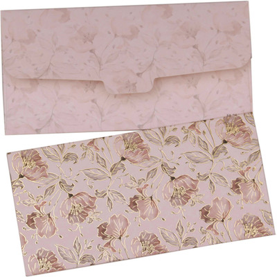 LIFAFEWALA Digital Print Small Flower Design Shagun Envelopes in Matt Finish| Pack of 10 Envelopes(Pack of 10 Multicolor)