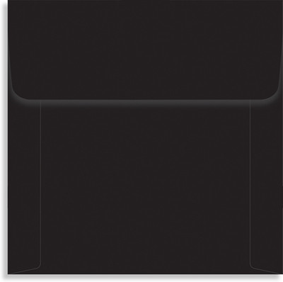 Mehta Envelope Mfg Co Envelopes(Pack of 50 Black)