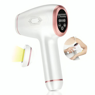 ClothyDeal IPL Ultra Permanent FullBody Laser HairRemoval Machine 9,90,000 Up Flashes_JND5F Corded Epilator(White)