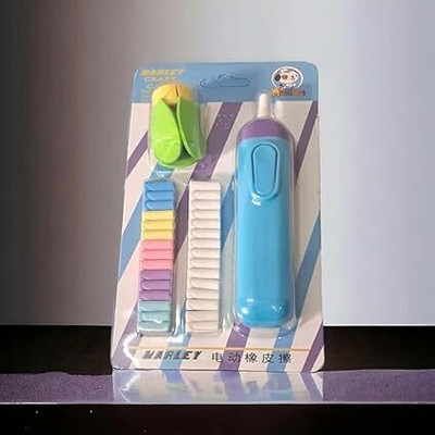FATFISH Cute Electric erasers for kids set-1 Non-Toxic Eraser (Set of 1, Multicolor) Non-Toxic Eraser(Set of 1, Multicolor)