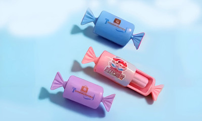 TECHNOCHITRA Fun and Functional Magic Candy Non-Toxic Eraser(Set of 3, Multicolor)