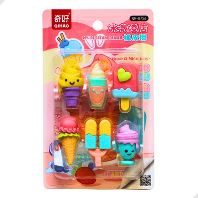 GGT ERASER SET OF DIFFERENT SHAPES Non-Toxic Eraser(Set of 1, Multicolor)