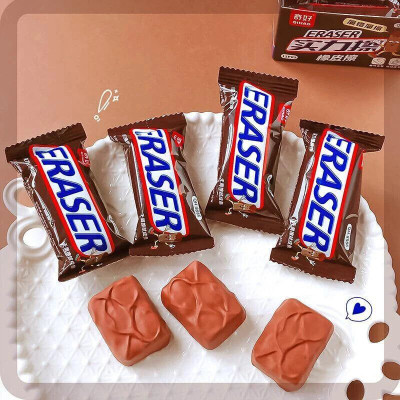 your smart choice Unique Fun Chocolate Shape Non-Toxic Rubber Pencil Erasers, Stationery for Kids Non-Toxic Eraser(Set of 2, Brown)