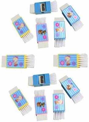 Rudra ualiy Shope Eraser Brush Eraser(Set of 1, Multicolor)