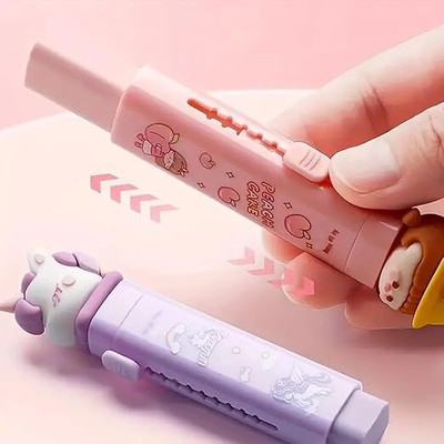 kettoby Eraser for Kids Any 2 Set Multi Design Cutter Shaped Eraser Set for Kids Non-Toxic Eraser(Set of 2, Multicolor)