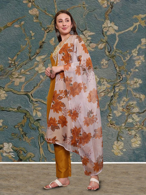 Fabian Fashion Women Kurta Pant Dupatta Set