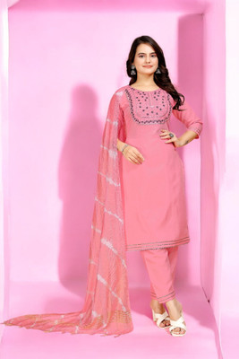 VAANSH CREATION Women Kurti Pant Dupatta Set