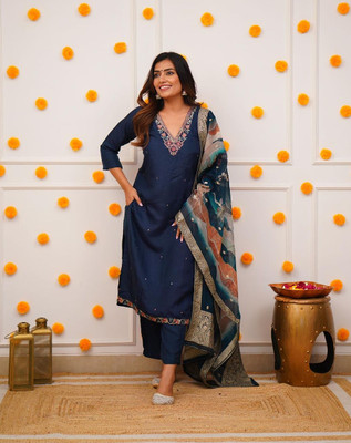 Tasrika Women Kurta Pant Dupatta Set