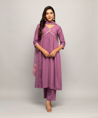 FIORRA Women Kurta Pant Dupatta Set