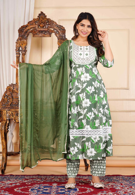 AURIPRX FASHION Women Kurta Pant Dupatta Set