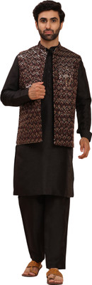 PRO ETHIC Men Kurta Pant Ethnic Jacket Set
