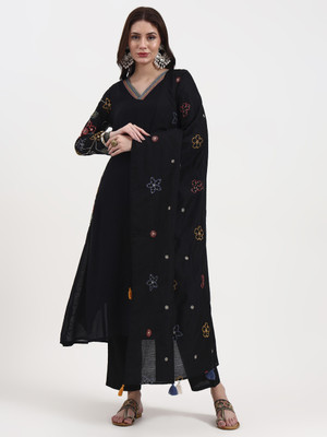 Yufta Women Kurta Pant Dupatta Set
