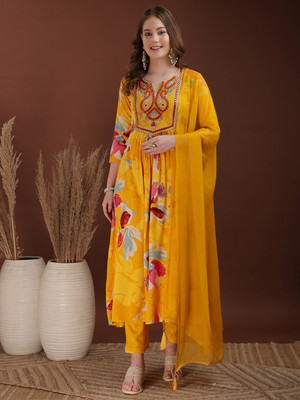 berrylicious Women Kurta Pant Dupatta Set
