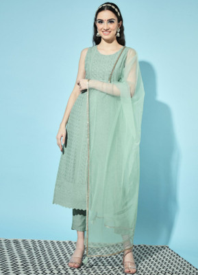 SHOPPING QUEEN Women Kurta Pant Dupatta Set