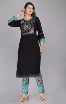 KRATI CREATIONS Women Kurta Pant Set