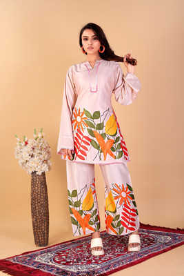 jelanitailor Women Kurti Palazzo Set