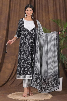 PARTHVI Women Kurta Pant Dupatta Set