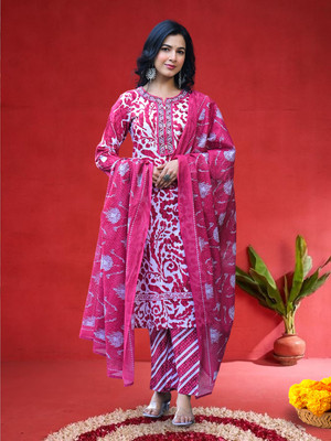 Varanga Women Kurta Pant Dupatta Set