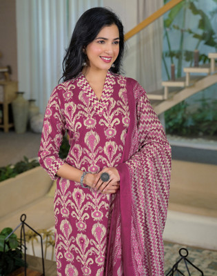 Skylee Women Kurta Pant Dupatta Set