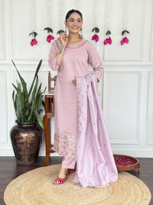 PILUDI HOUSE Women Kurti Pant Dupatta Set