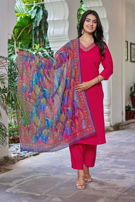 KYARA DESIGNS Women Kurti Pant Dupatta Set