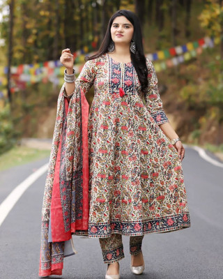 HouseOfCommon Women Kurta Pant Dupatta Set