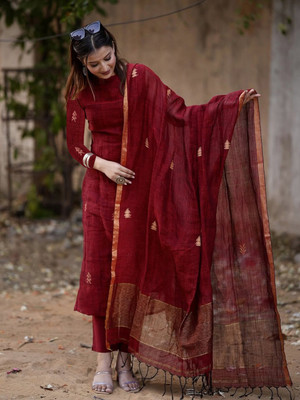 Gosriki Women Kurta Pant Dupatta Set