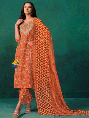 Youthnic Women Kurta Palazzo Dupatta Set