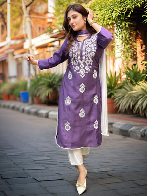 Tasrika Women Kurta Pant Dupatta Set