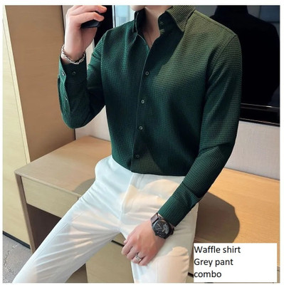 TyrellFashion Men Shirt Pant Set