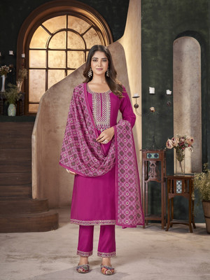 Stylum Women Kurta Pant Dupatta Set
