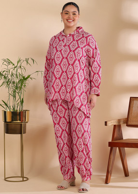 Divastri Women Shirt Pant Set