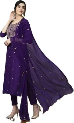 Zyra Creation Women Kurti Pant Dupatta Set