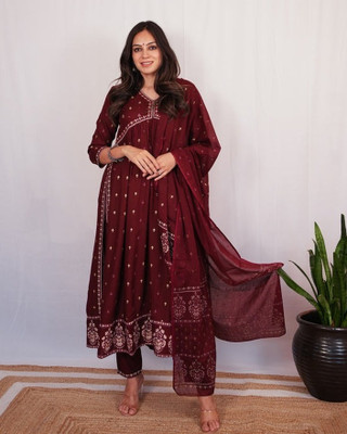 DarjiStyle Women Kurti Pant Dupatta Set