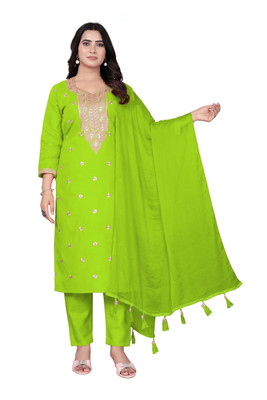 Zyra Creation Women Kurti Pant Attached Dupatta Set