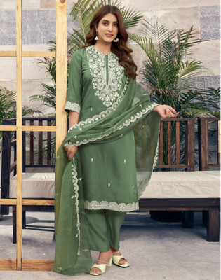 Skylee Women Kurta Pant Dupatta Set