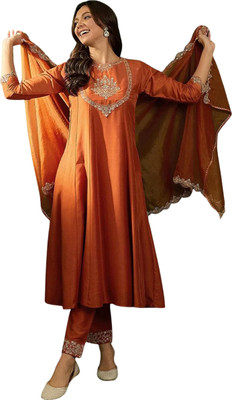 AP FAB Women Kurti Pant Dupatta Set