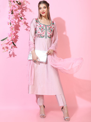 Vishudh Women Kurta Pant Set