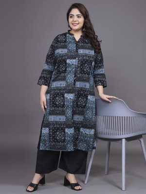 Tissu Women Kurta Palazzo Set