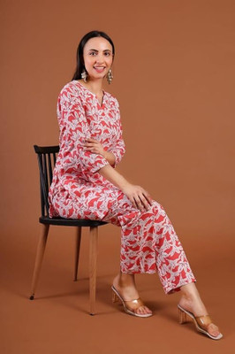Floro Women Kurti Pant Set