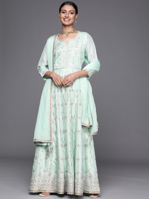 LIBAS Women Kurta Churidar Dupatta Set