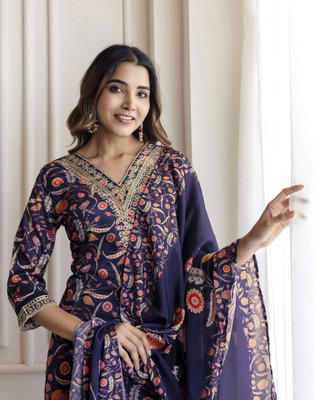 Skylee Women Kurta Pant Dupatta Set