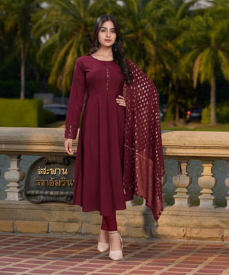 SUJAMAI CREATION Women Kurti Dupatta Set