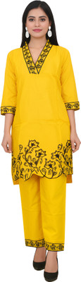 Konya Creation Women Kurti Pant Set
