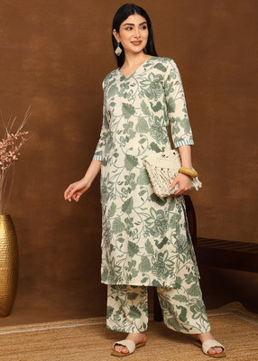 DSK STUDIO Women Kurti Palazzo Set