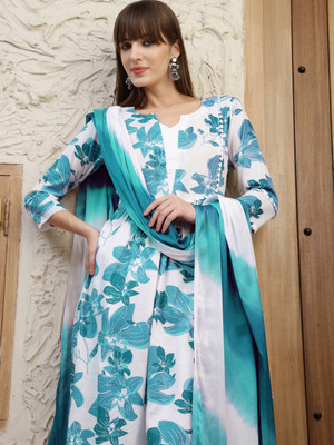 Youthnic Women Kurta Pant Dupatta Set