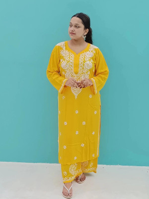 The Sufistore Women Kurta Palazzo Set