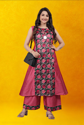 stylenx Women Kurti Palazzo Set