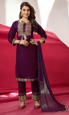 VAANSH CREATION Women Kurti Pant Dupatta Set